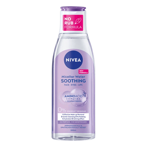 Nivea Zklidňující Micelární voda pro citlivou pleť 200ml
