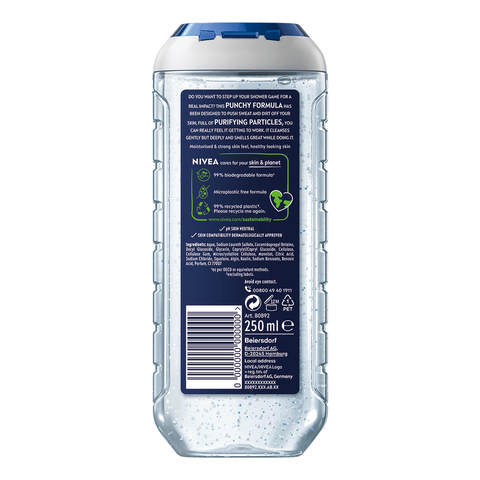 Nivea Men sprchový gel Pure impact 3in1