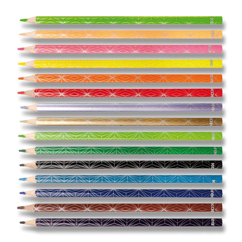 Pastelky Kores Kolores Style - 15 barev
