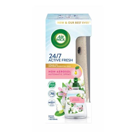 Air Wick Active Fresh komplet jasmínové květy 250ml