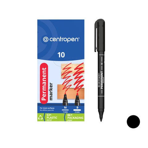 CENTROPEN Popisovač 2846 černý