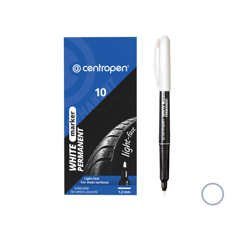 CENTROPEN Popisovač 2686 bílý