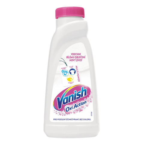 Vanish Oxi Action tekutý na bělení a odstranění skvrn (White)