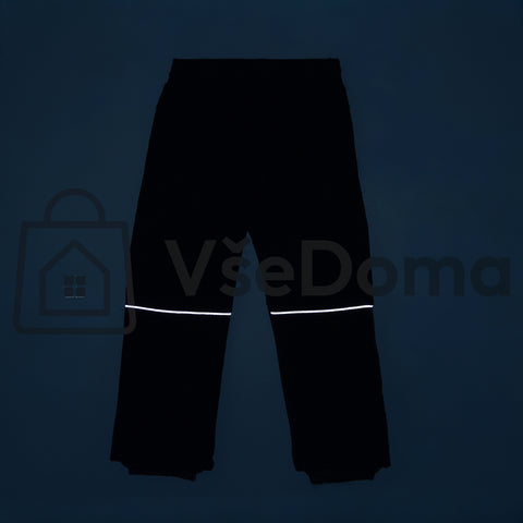 Dětské softshellové kalhoty s reflexními prvky – zateplené