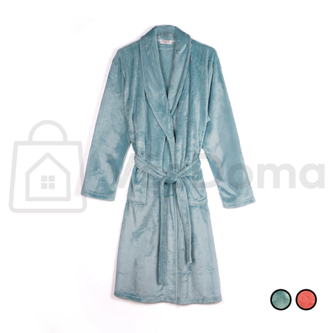 Dámský župan z mikroplyše – hebký a hřejivý, s páskem