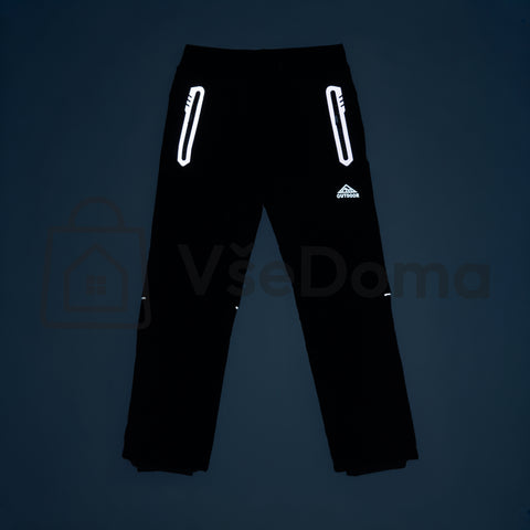 Dětské softshellové kalhoty s reflexními prvky – zateplené