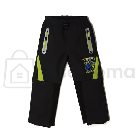 Dětské softshellové kalhoty s reflexními prvky – zateplené