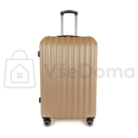 Cestovní kufr sada – tvrdý plast, 3 velikosti (S / M / L)