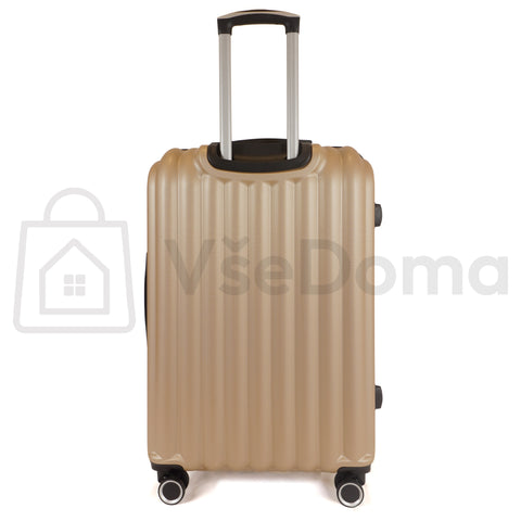 Cestovní kufr sada – tvrdý plast, 3 velikosti (S / M / L)