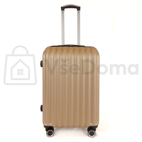 Cestovní kufr sada – tvrdý plast, 3 velikosti (S / M / L)