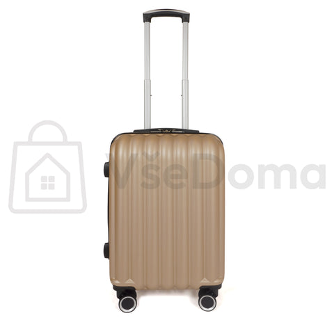 Cestovní kufr sada – tvrdý plast, 3 velikosti (S / M / L)