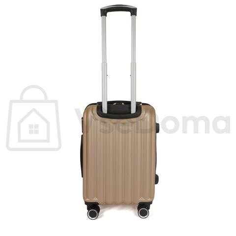 Cestovní kufr sada – tvrdý plast, 3 velikosti (S / M / L)