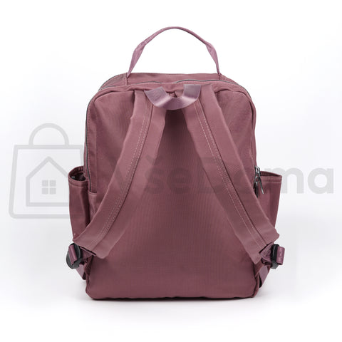 Dámský batoh s koženými detaily (16L)