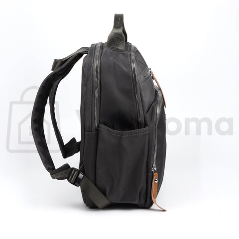 Dámský batoh s koženými detaily (16L)