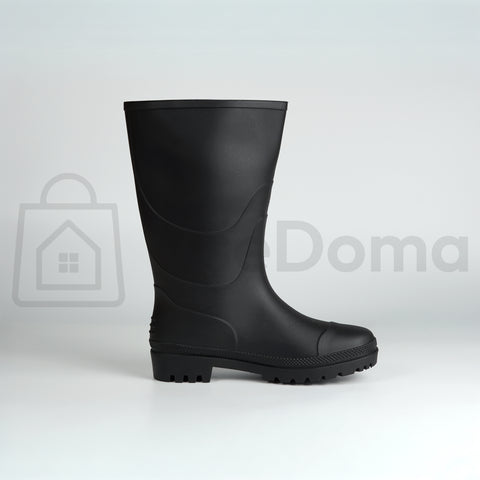 Unisex vysoké gumové holínky – černé
