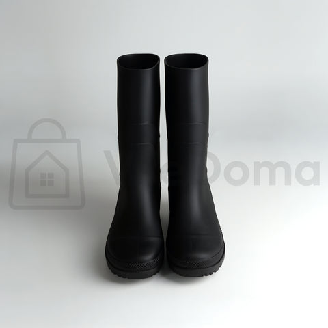 Unisex vysoké gumové holínky – černé