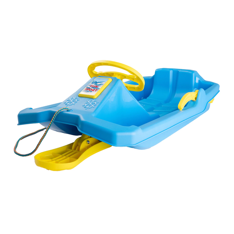 Dětské boby s volantem Niko – řiditelné boby pro zábavnou jízdu na sněhu