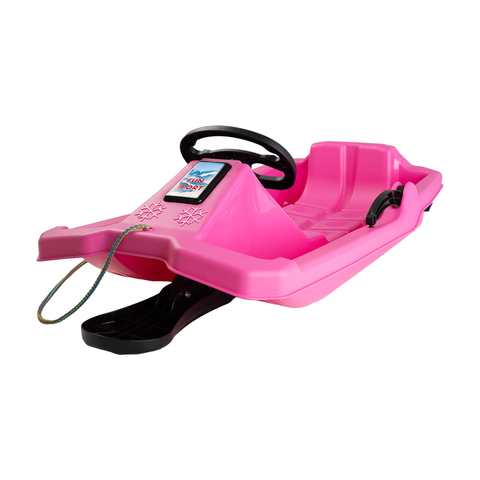 Dětské boby s volantem Niko – řiditelné boby pro zábavnou jízdu na sněhu