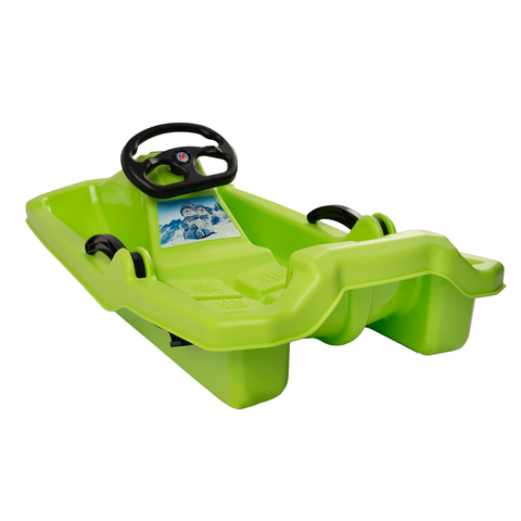 Dětské boby s volantem Niko – řiditelné boby pro zábavnou jízdu na sněhu