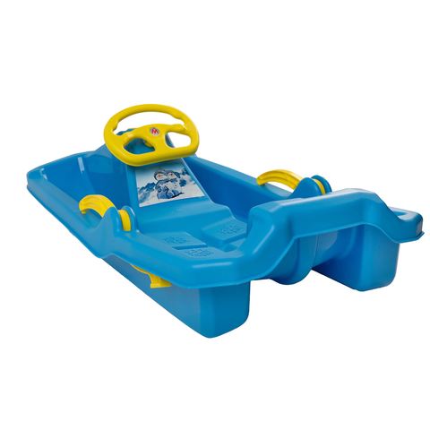 Dětské boby s volantem Niko – řiditelné boby pro zábavnou jízdu na sněhu