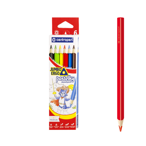 CENTROPEN Pastelky 9522 Jumbo Ergo