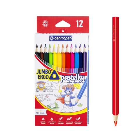 CENTROPEN Pastelky 9522 Jumbo Ergo