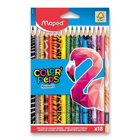 Pastelky Maped Color'Peps Animals