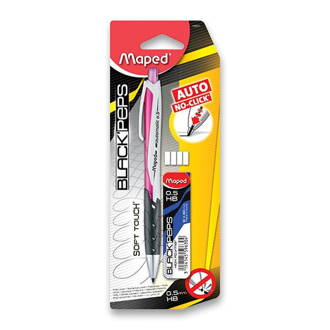 Mikrotužka Maped Automatic 0,5 mm s balením tuh - mix barev