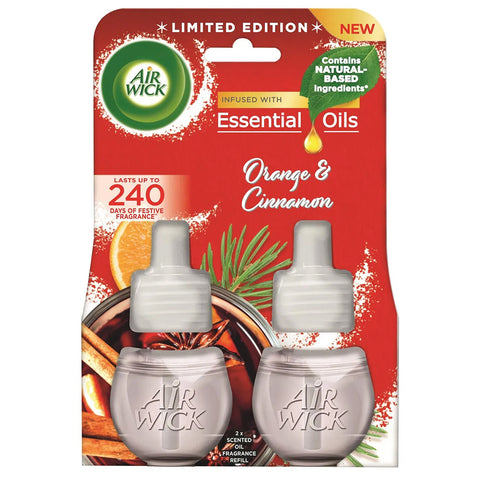 Air Wick Electric náplň Pomeranč & skořice 2x19ml