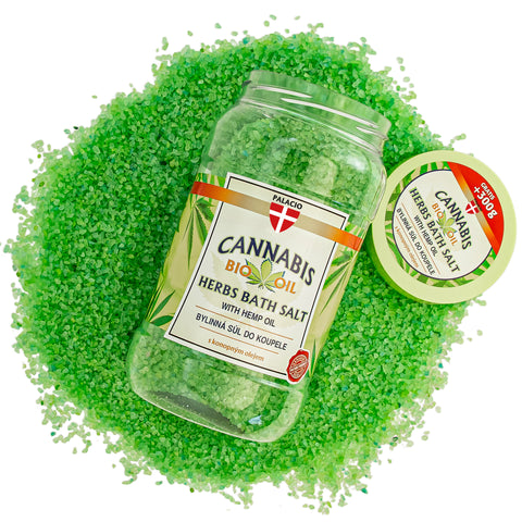 Palacio Konopná Sůl do koupele 1200 g