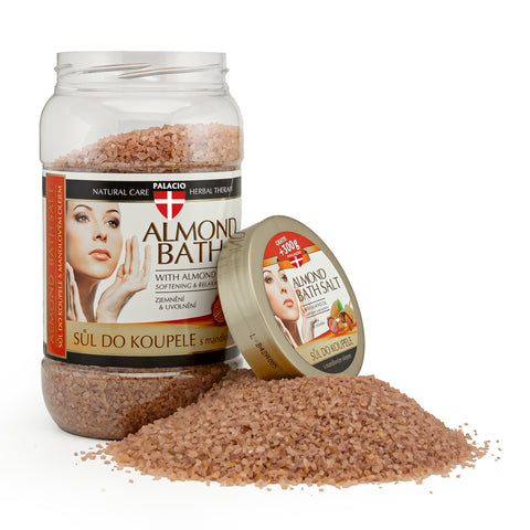 Palacio Mandlový olej Sůl do koupele 1200 g
