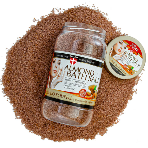 Palacio Mandlový olej Sůl do koupele 1200 g