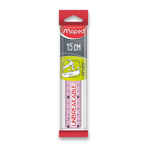 Pravítko Maped Study Unbreakable - Mix Barev