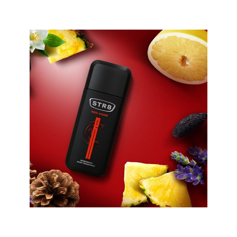 STR8 RED CODE Tělový sprej pro muže – 85 ml