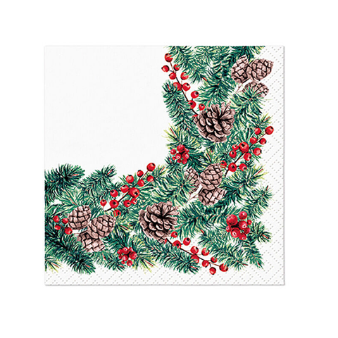 Ubrousky PAW Dekor C Winter Branches, 20ks