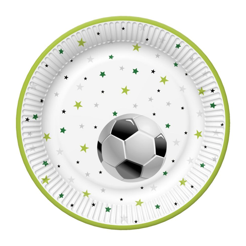 Papírový talíř - Football with Stars