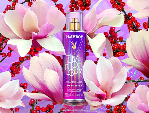 Playboy Time to Bloom tělový sprej pro ženy - 250 ml