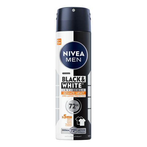 Nivea Sprej antiperspirant pro muže Black & White Ultimate Impact