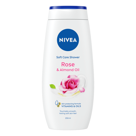 Nivea sprchový gel Rose a Almond oil 250ml