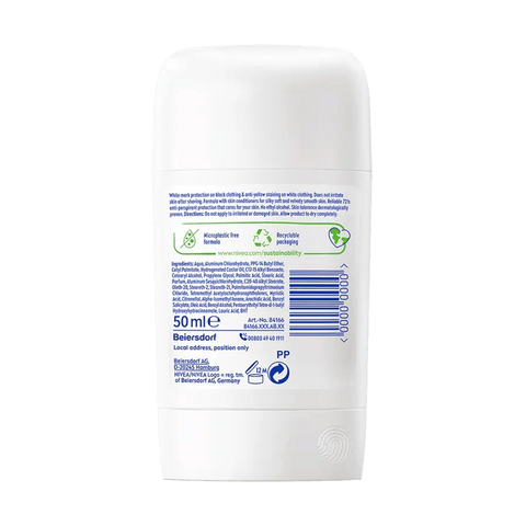 Nivea Tuhý Deodorant Black & White Silky Smooth 50ml