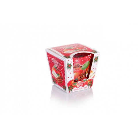 Christmas Spices – Vonná svíčka ve skle (Skořice & Jablko) 115 g