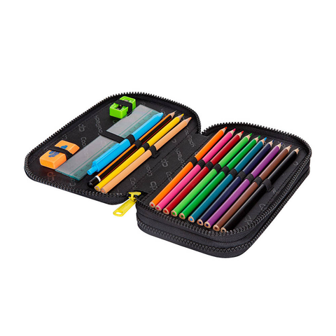 CoolPack penál Jumper 2 Dark night vybavený