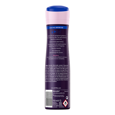 Nivea Sprej antiperspirant Pearl & Beauty Black