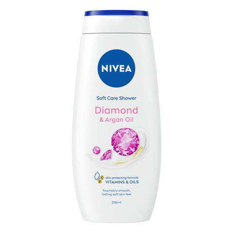 Nivea sprchový gel Diamond and Argan oil 250ml