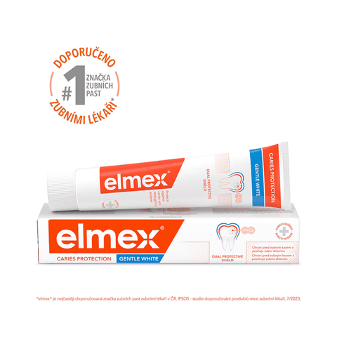 elmex CARIES PROTECTION GENTLE WHITE proti zubnímu kazu