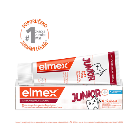 elmex ANTI-CARIES PROFESSIONAL JUNIOR zubní pasta (6-12 let)