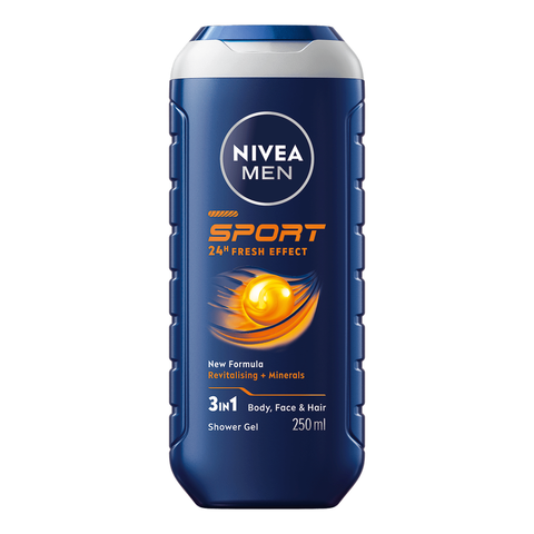 Nivea Men sprchový gel Sport 24H Fresh effect 250ml