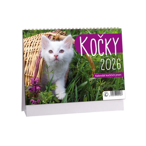 Kalendář Kočky 2026