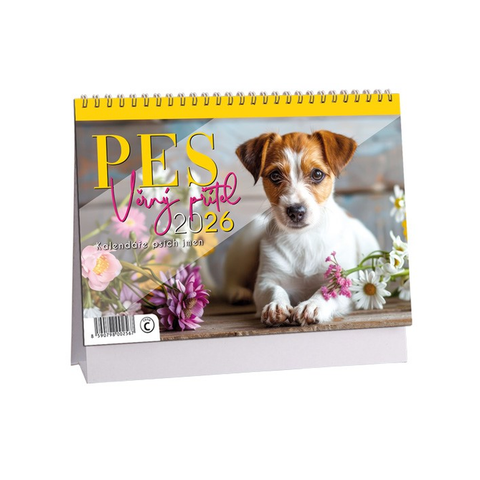 Kalendář Pes - věrný přítel 2026