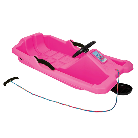 Dětské boby s volantem Niko – řiditelné boby pro zábavnou jízdu na sněhu